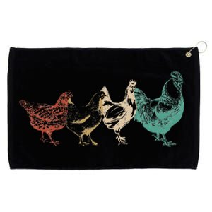 Poultry Farming Farm Lovers Farmers Chicken Lovers Grommeted Golf Towel