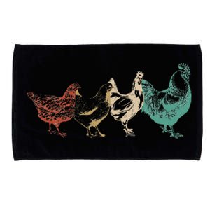 Poultry Farming Farm Lovers Farmers Chicken Lovers Microfiber Hand Towel