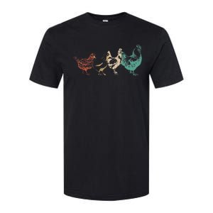 Poultry Farming Farm Lovers Farmers Chicken Lovers Softstyle CVC T-Shirt