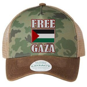 Palestine Flag Free Gaza Save Palestine Gaza Palestina Gift Legacy Tie Dye Trucker Hat