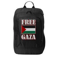 Palestine Flag Free Gaza Save Palestine Gaza Palestina Gift City Backpack