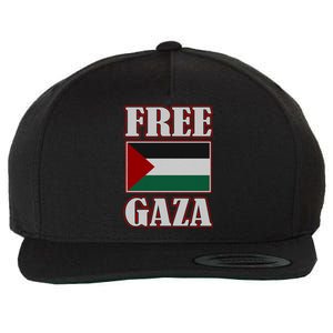 Palestine Flag Free Gaza Save Palestine Gaza Palestina Gift Wool Snapback Cap