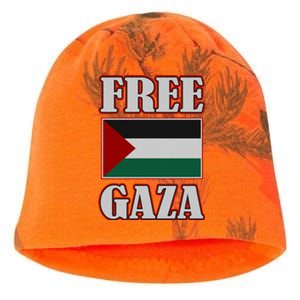 Palestine Flag Free Gaza Save Palestine Gaza Palestina Gift Kati - Camo Knit Beanie