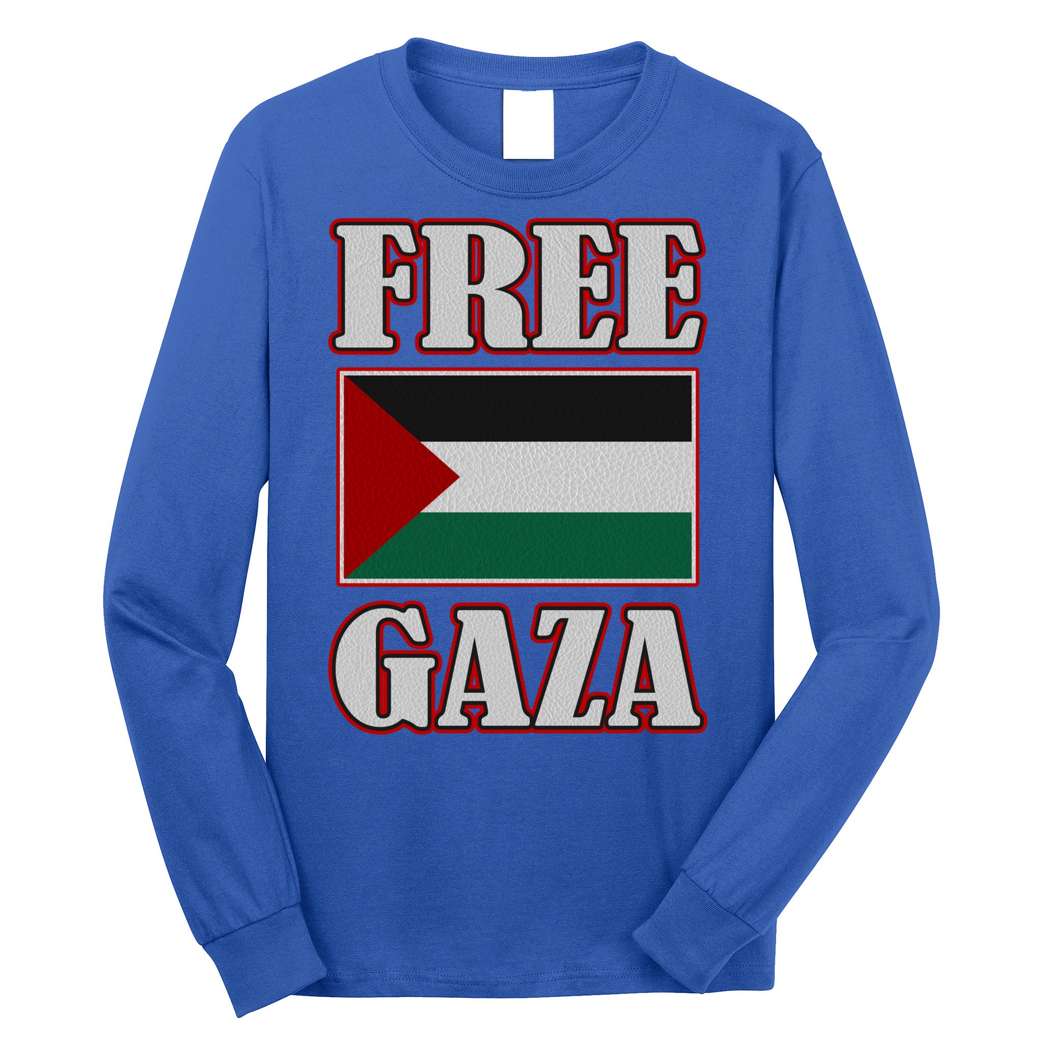 Palestine Flag Free Gaza Save Palestine Gaza Palestina Gift Long Sleeve Shirt