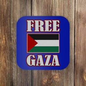 Palestine Flag Free Gaza Save Palestine Gaza Palestina Gift Coaster