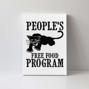 Peoples Free Food Program T Canvas