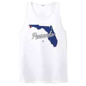 Pensacola Florida Fl Map PosiCharge Competitor Tank