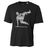 Parkour Freerunner Freerunning Traceur Kids Men Boys Cooling Performance Crew T-Shirt