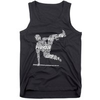 Parkour Freerunner Freerunning Traceur Kids Men Boys Tank Top