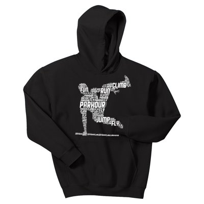 Parkour Freerunner Freerunning Traceur Kids Men Boys Kids Hoodie