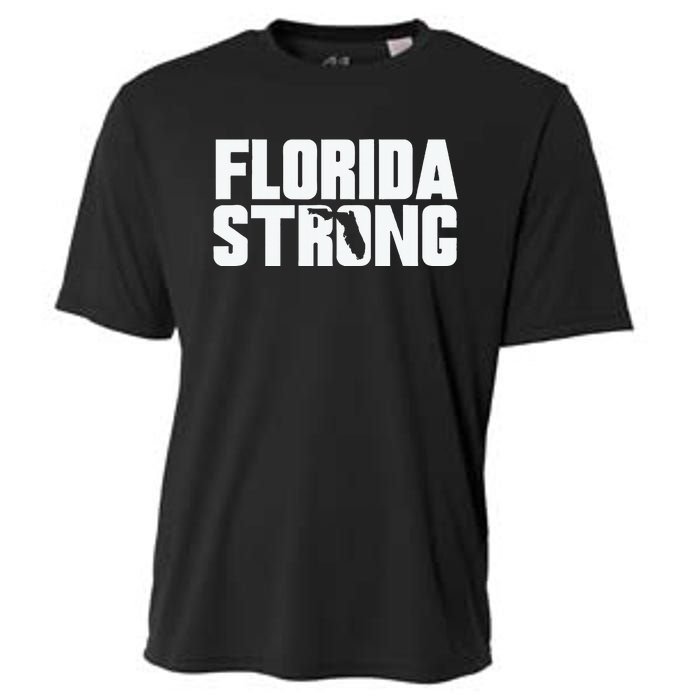 Pray For Florida Strong Cooling Performance Crew T-Shirt