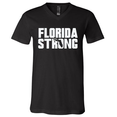 Pray For Florida Strong V-Neck T-Shirt