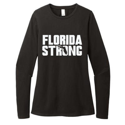 Pray For Florida Strong Womens CVC Long Sleeve Shirt