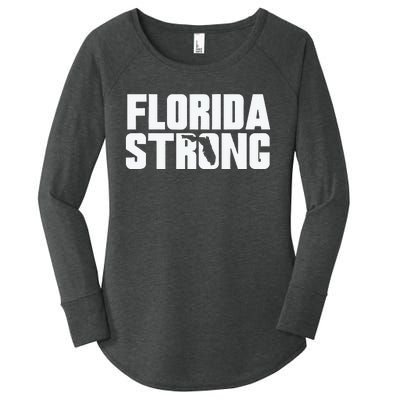 Pray For Florida Strong Women's Perfect Tri Tunic Long Sleeve Shirt