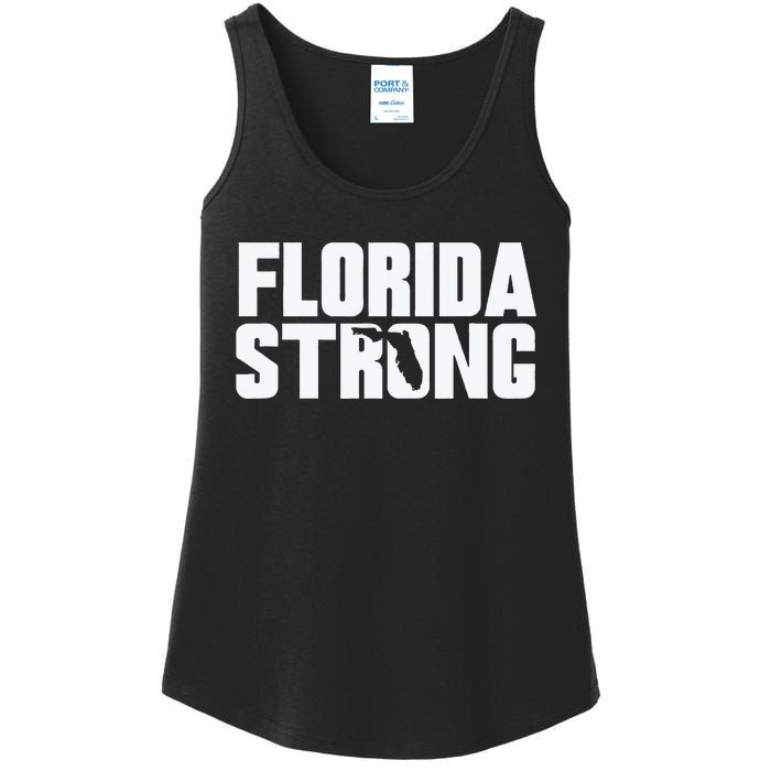 Pray For Florida Strong Ladies Essential Tank