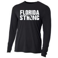 Pray For Florida Strong Cooling Performance Long Sleeve Crew