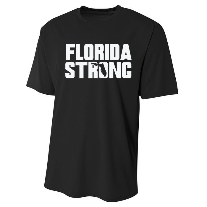 Pray For Florida Strong Performance Sprint T-Shirt