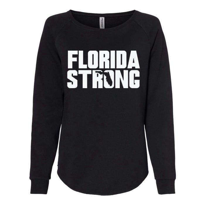 Pray For Florida Strong Womens California Wash Sweatshirt