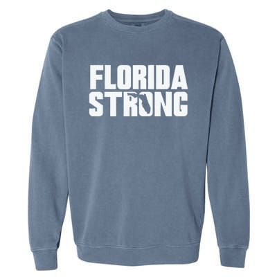 Pray For Florida Strong Garment-Dyed Sweatshirt