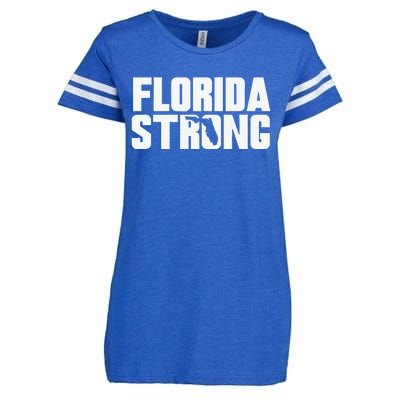 Pray For Florida Strong Enza Ladies Jersey Football T-Shirt