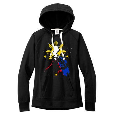 Philippines Flag Filipino Pride Pinoy Heritage Philippines Women's Fleece Hoodie