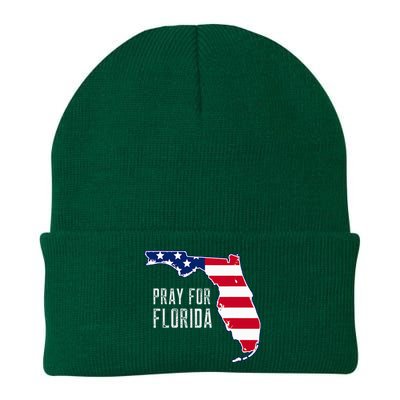 Pray For Florida Beach Stand With Florida Strong Knit Cap Winter Beanie