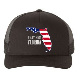 Pray For Florida Beach Stand With Florida Strong Yupoong Adult 5-Panel Trucker Hat