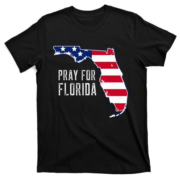 Pray For Florida Beach Stand With Florida Strong T-Shirt