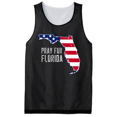 Pray For Florida Beach Stand With Florida Strong Mesh Reversible Basketball Jersey Tank