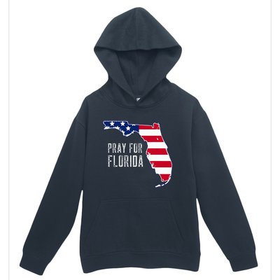 Pray For Florida Beach Stand With Florida Strong Urban Pullover Hoodie