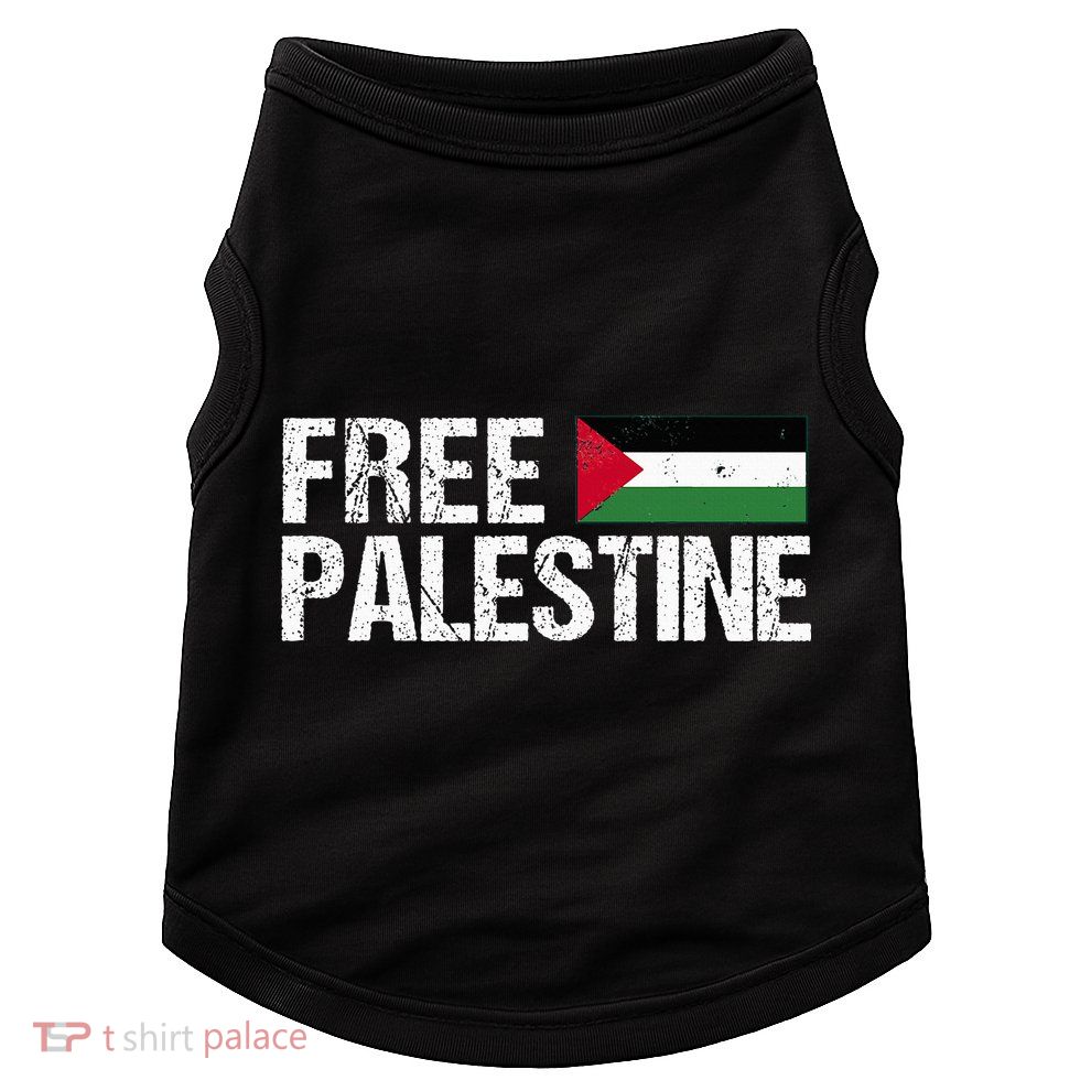 Palestine Flag Free Palestine Doggie Tank