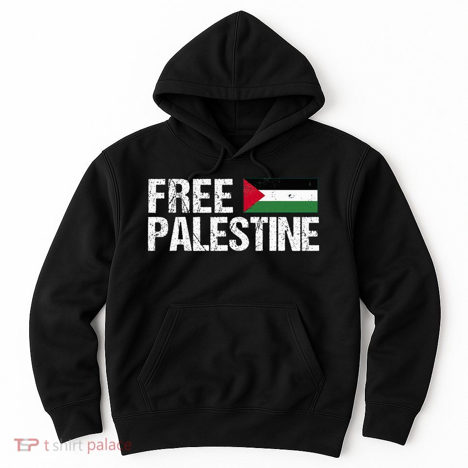 Palestine Flag Free Palestine Hoodie
