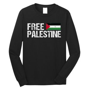 Palestine Flag Free Palestine Long Sleeve Shirt