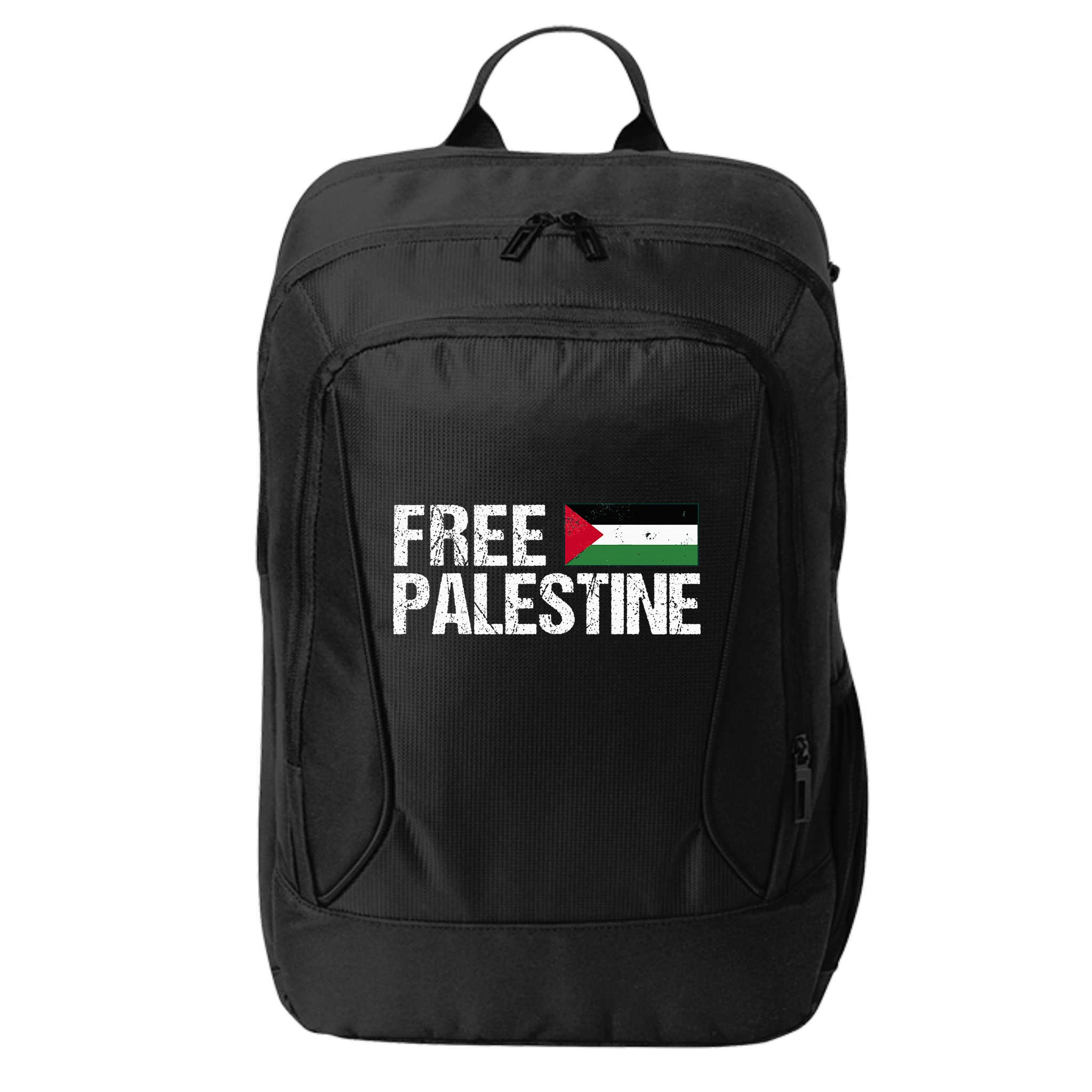 Palestine Flag Free Palestine City Backpack
