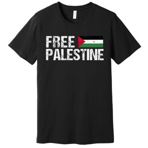 Palestine Flag Free Palestine Premium T-Shirt