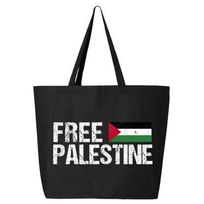 Palestine Flag Free Palestine 25L Jumbo Tote