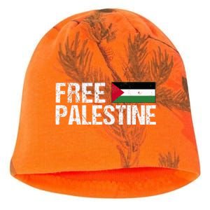 Palestine Flag Free Palestine Kati - Camo Knit Beanie