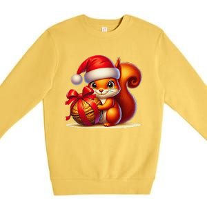 PNuts Freedom Farm Justice For Peanut Christmas Peanut Premium Crewneck Sweatshirt