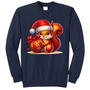 PNuts Freedom Farm Justice For Peanut Christmas Peanut Tall Sweatshirt