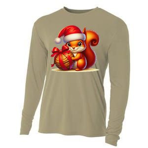 PNuts Freedom Farm Justice For Peanut Christmas Peanut Cooling Performance Long Sleeve Crew