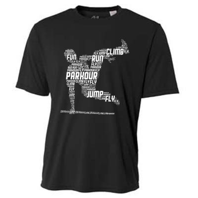 Parkour Freerunner Freerunning Traceur Cooling Performance Crew T-Shirt