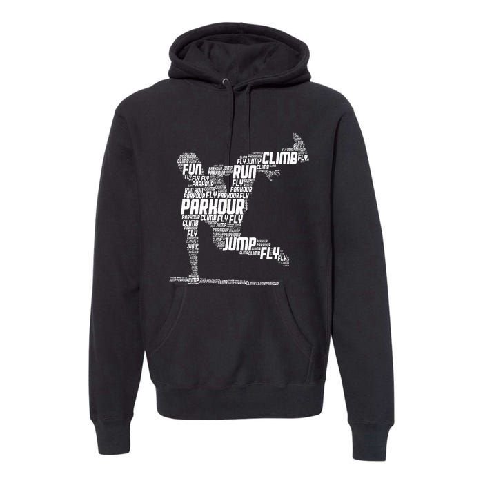 Parkour Freerunner Freerunning Traceur Premium Hoodie