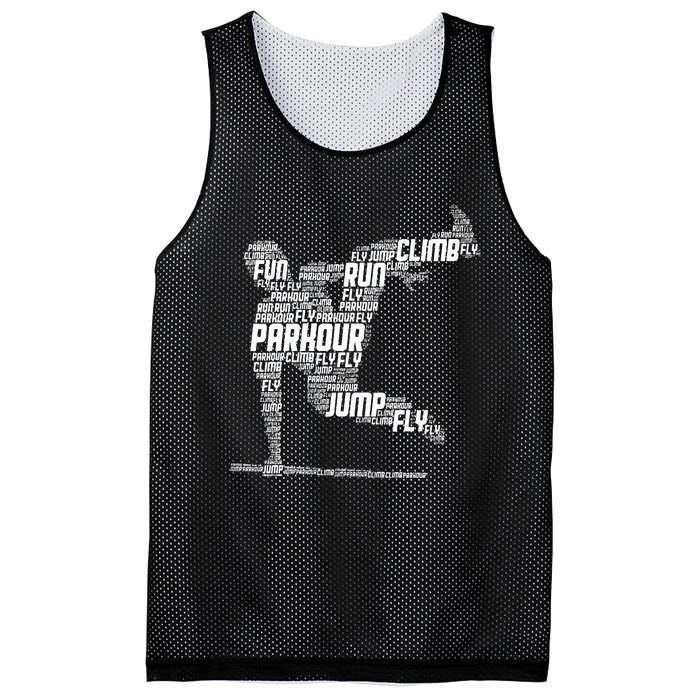 Parkour Freerunner Freerunning Traceur Mesh Reversible Basketball Jersey Tank