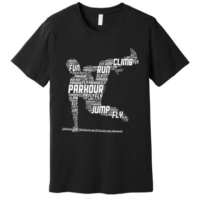 Parkour Freerunner Freerunning Traceur Premium T-Shirt