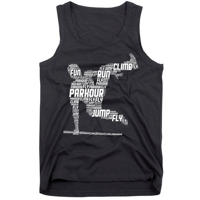 Parkour Freerunner Freerunning Traceur Tank Top