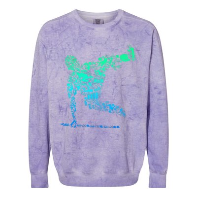 Parkour Freerunner Freerunning Traceur Colorblast Crewneck Sweatshirt