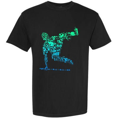 Parkour Freerunner Freerunning Traceur Garment-Dyed Heavyweight T-Shirt