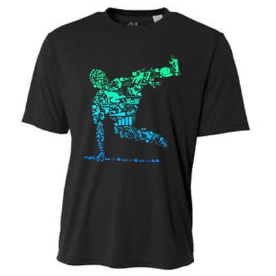 Parkour Freerunner Freerunning Traceur Cooling Performance Crew T-Shirt