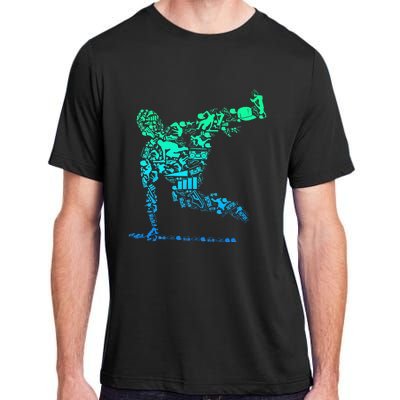 Parkour Freerunner Freerunning Traceur Adult ChromaSoft Performance T-Shirt