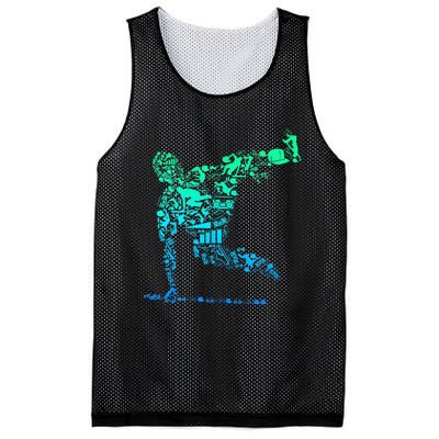 Parkour Freerunner Freerunning Traceur Mesh Reversible Basketball Jersey Tank